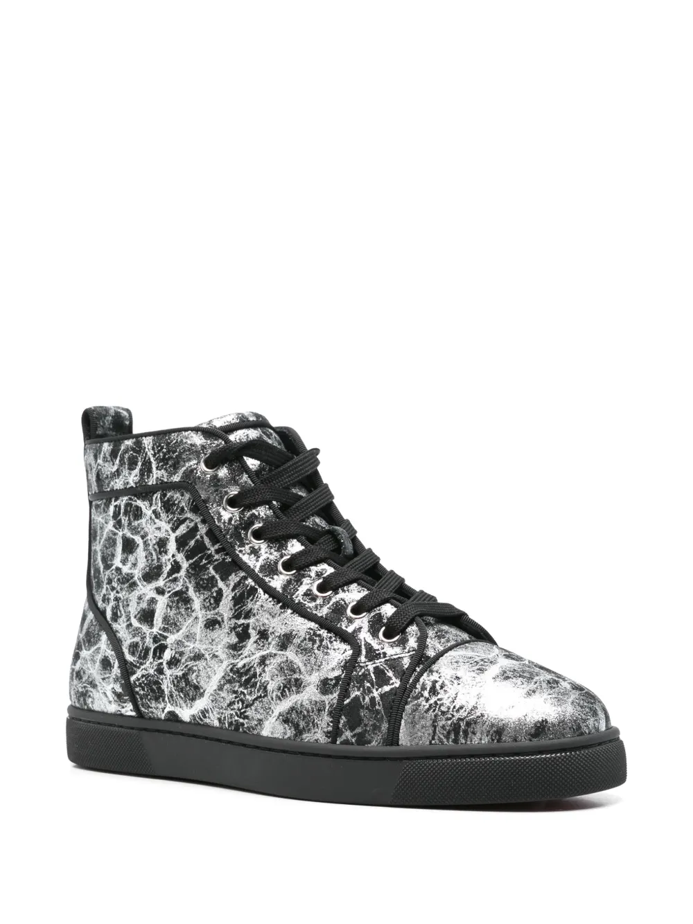 Christian Louboutin metallic-effect sneakers | Hi-Tops | Image 2