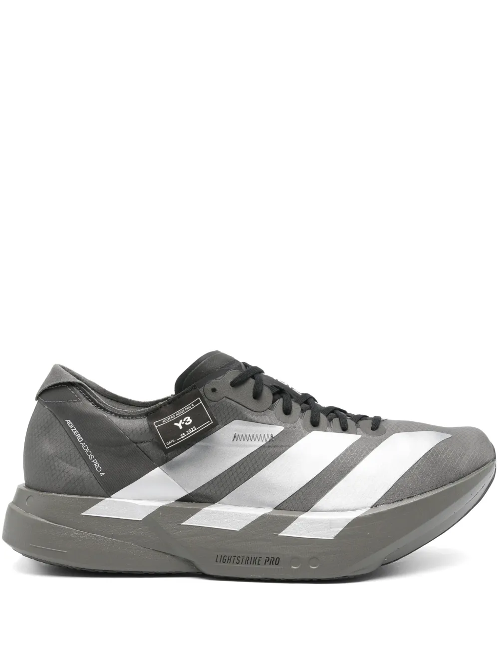 Y-3 Adizero Adios Pro 4 sneakers Grey