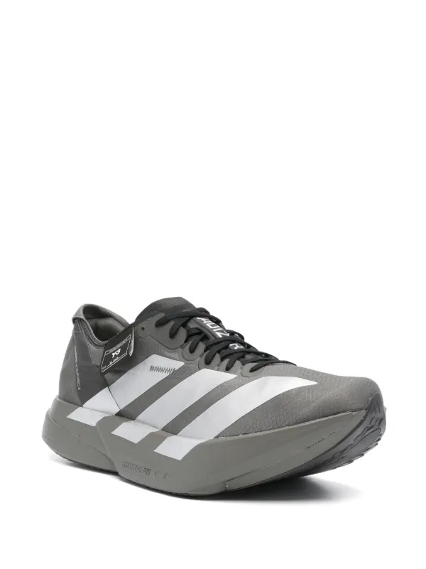 Y-3 Adizero Adios Pro 4 Sneakers | Grey | FARFETCH