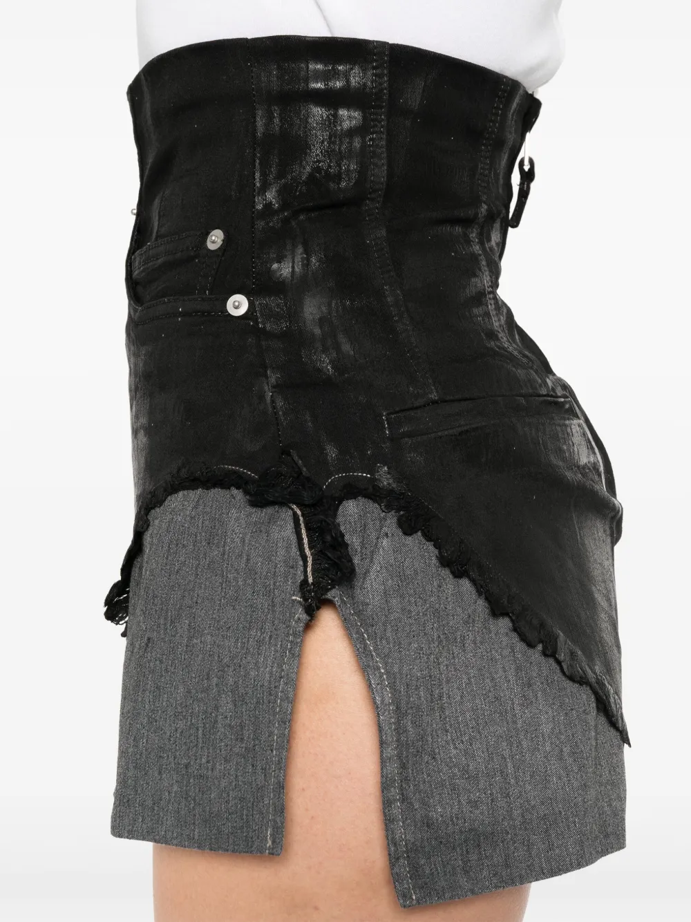 Rick Owens DRKSHDW Dirt Cut Offs shorts Zwart