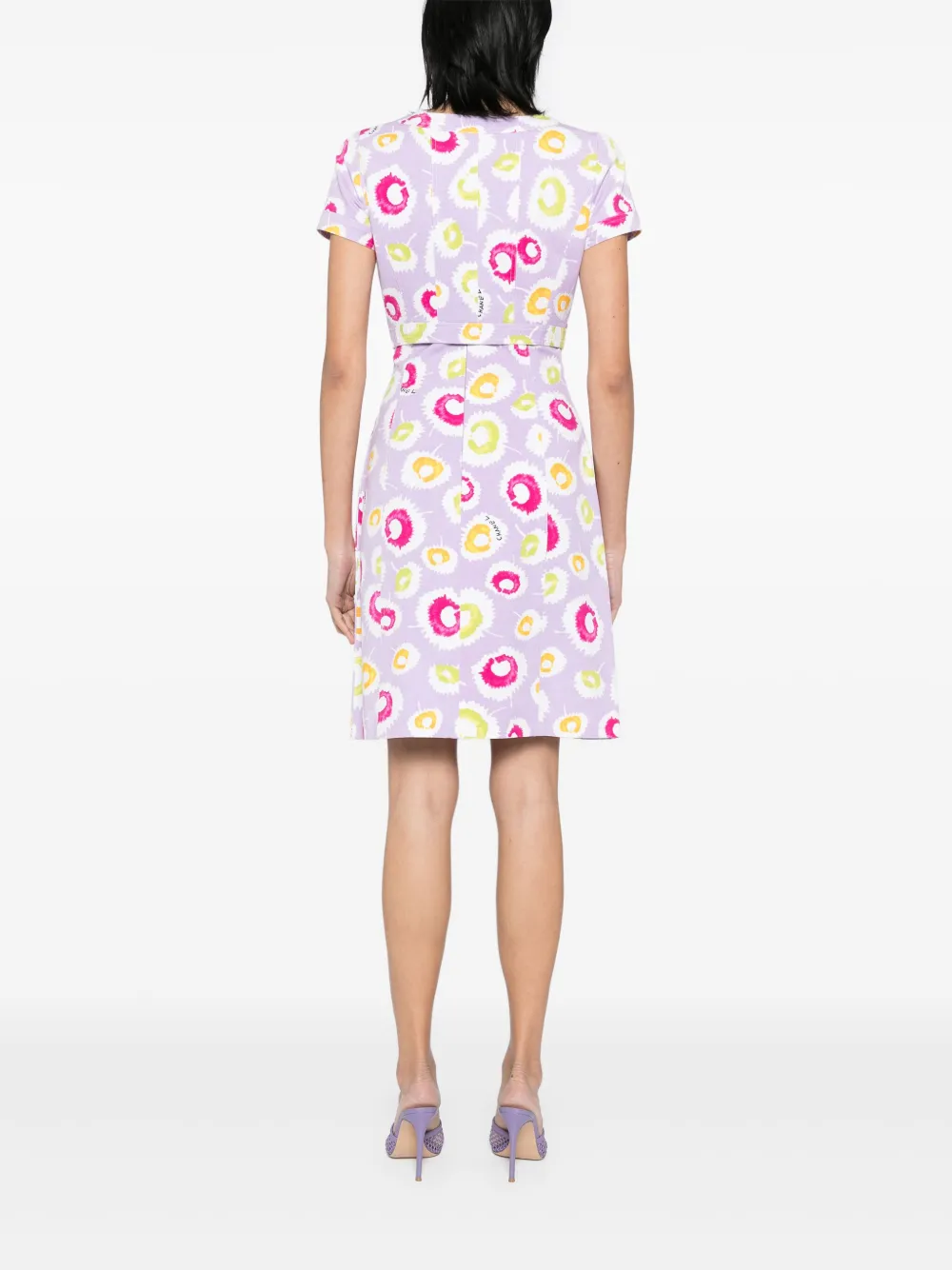Pre-owned Chanel 1997 Printed Dress Suits