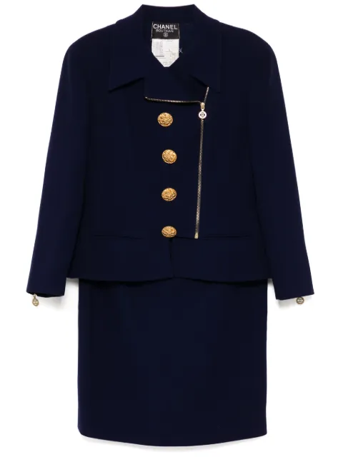CHANEL Pre-Owned 1990-2000s suit jacket skirt