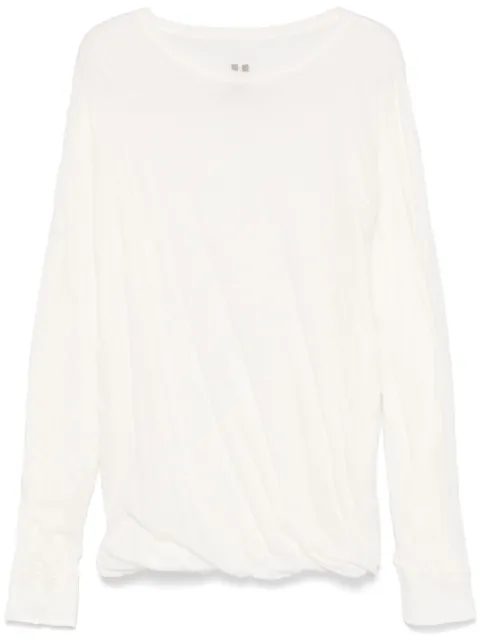 Rick Owens playera plisada