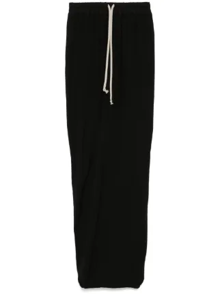 rickowens drkshdw スカート Rick Owens DRKSHDW Pillar マキシスカート | ブラック | FARFETCH JP