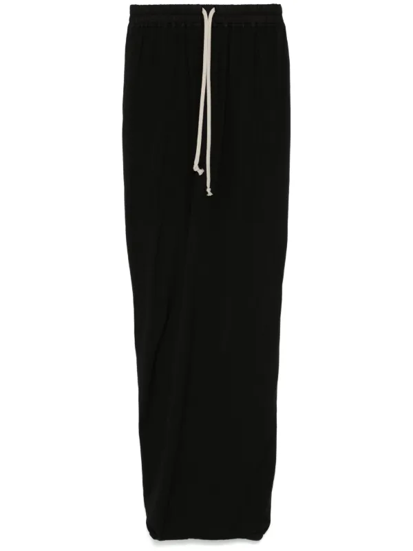 Rick Owens DRKSHDW Pillar マキシスカート | ブラック | FARFETCH JP