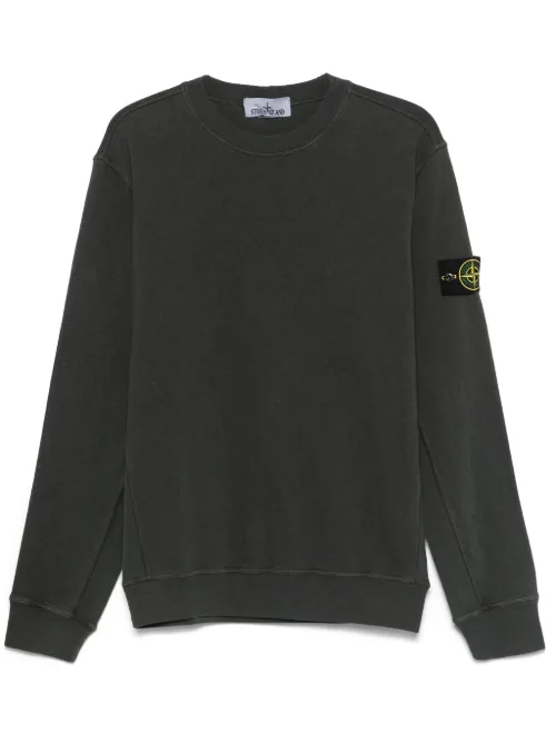 Sweat en coton à patch Compass - Stone Island - Modalova