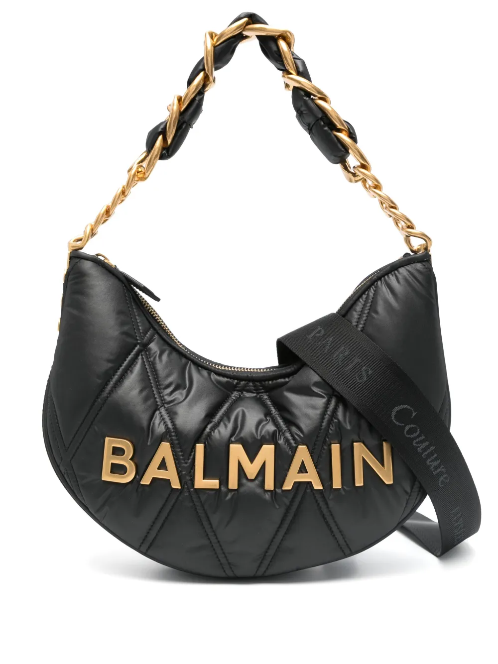 Balmain Moon ショルダーバッグ M - ブラック Balmain Moon ショルダーバッグ M - ブラック
