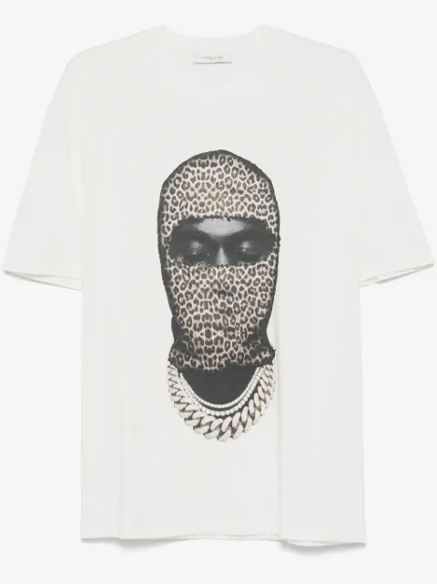 Ih Nom Uh Nit leopard-mask T-shirt