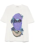 Ih Nom Uh Nit Rose Mask T-shirt - White