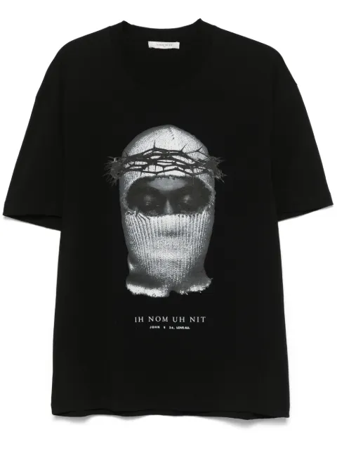 Ih Nom Uh Nit mask-print T-shirt