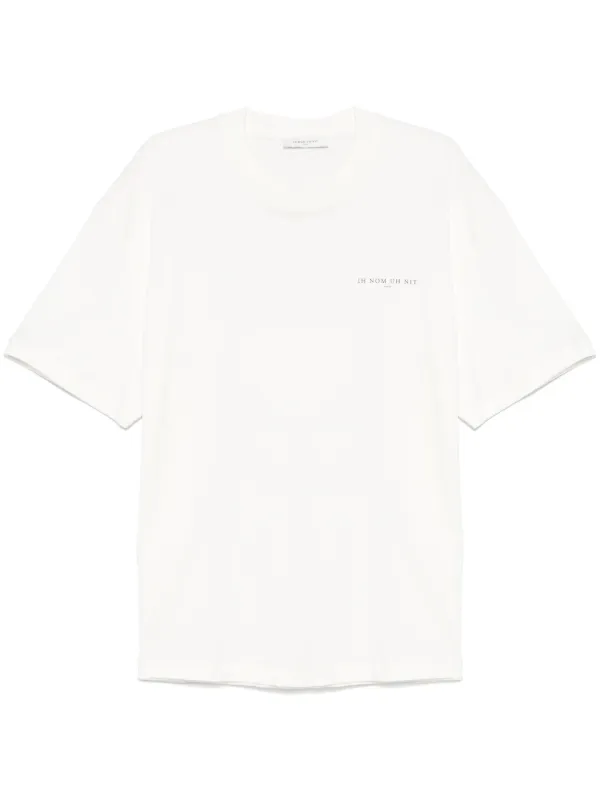 ★関税込★IH NOM UH NIT★MASK GRAPHIC PRINT SHORT SLEEVE T Floral mask T-shirt | IH NOM UH NIT Composition100