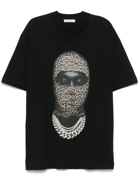 Ih Nom Uh Nit playera con estampado de máscara