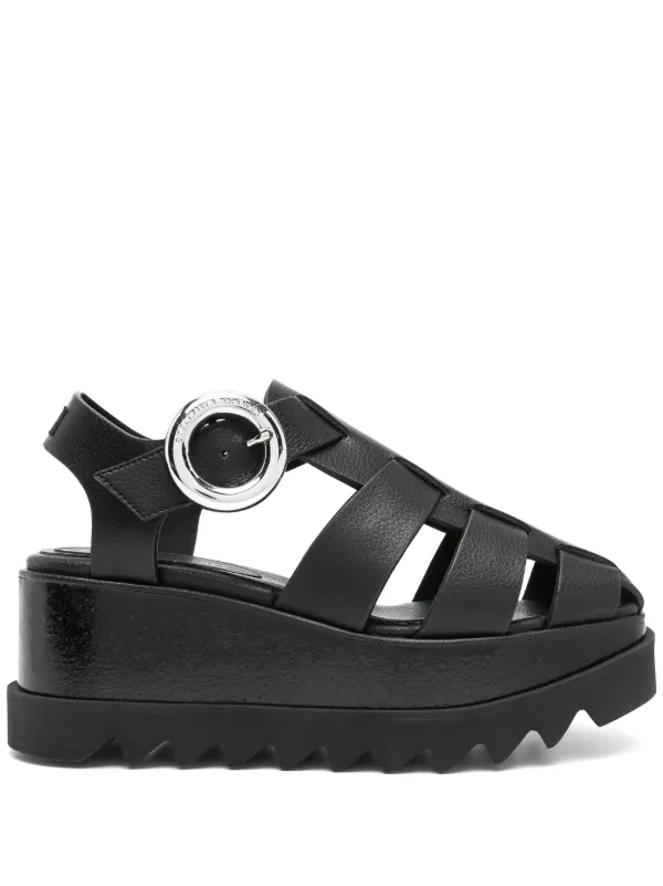 Stella McCartney 75mm Elyse Sandals in Black