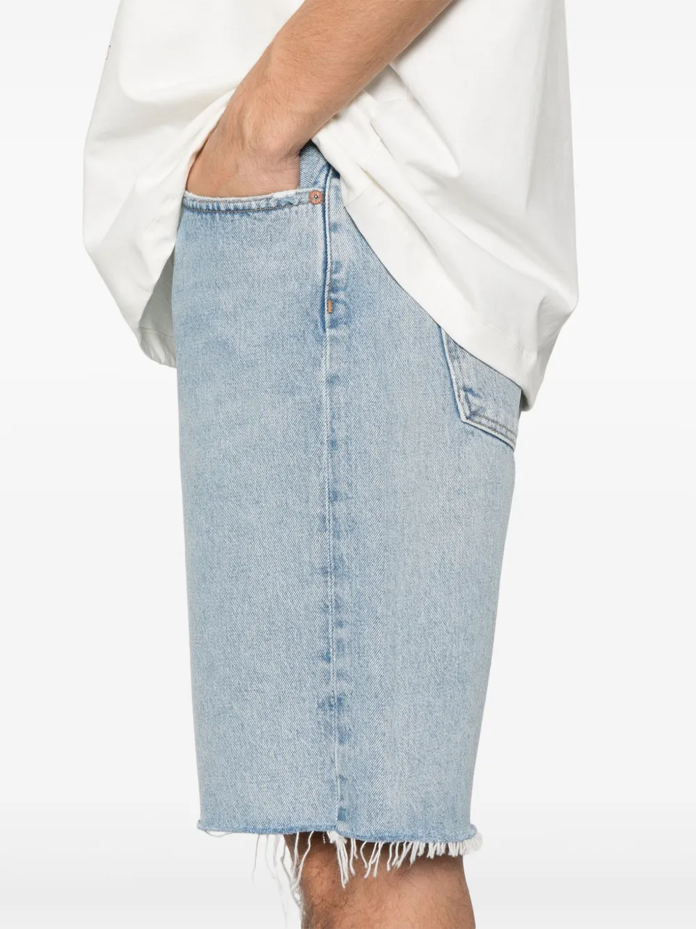 AGOLDE Anson shorts Blauw