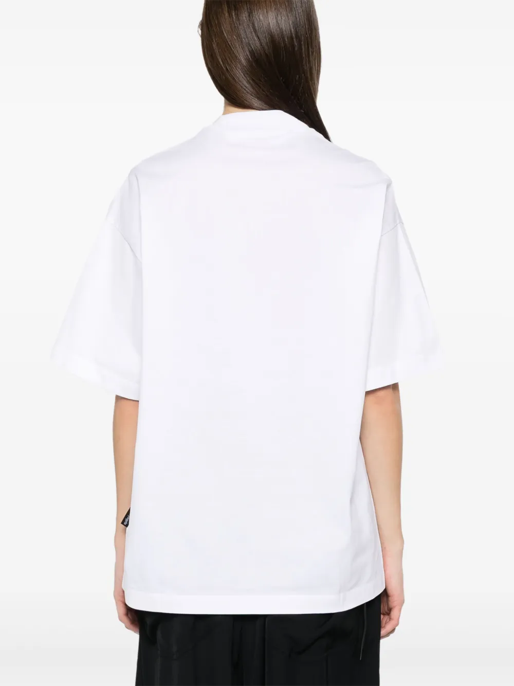 Palm Angels T-shirt met logoprint Wit