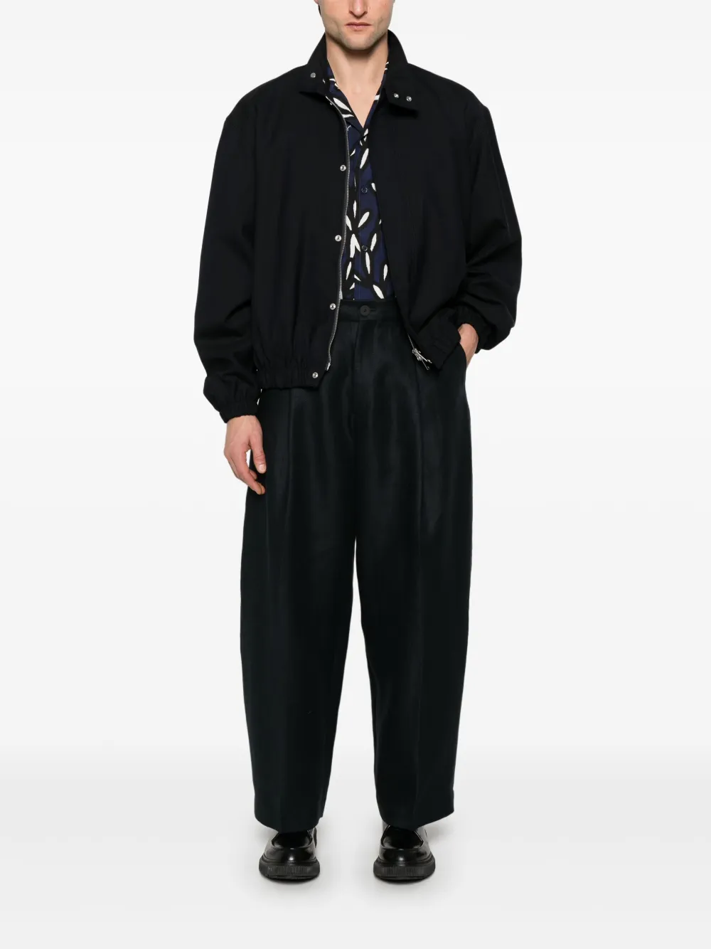 studionicholson Studio Nicholson Plooibroek - Blauw