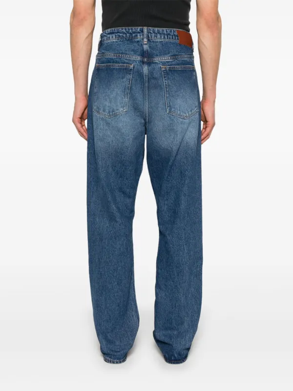【関税込み】Studio Nicholson ブルー Denjo ジーンズ Studio Nicholson Denjo Jeans | Blue | FARFETCH BN