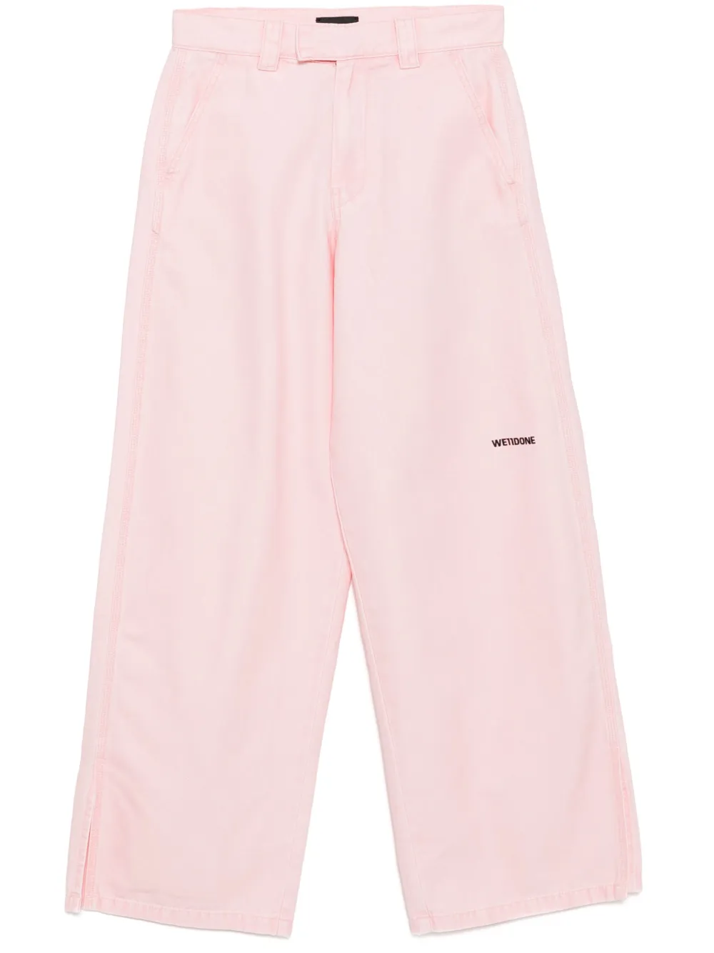 We11done Cargo broek Roze