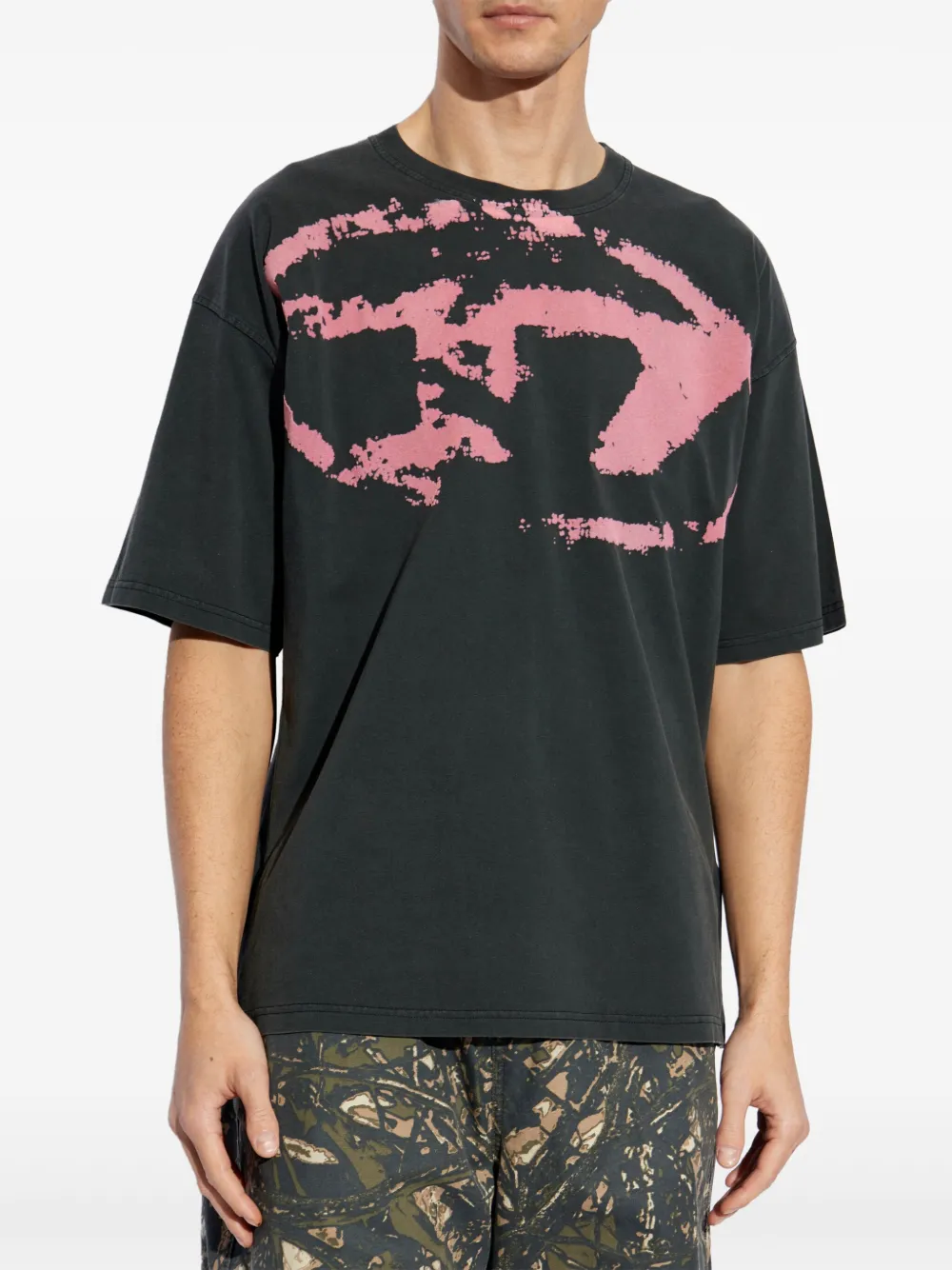 Diesel T-BOXT-R21 T-shirt Zwart