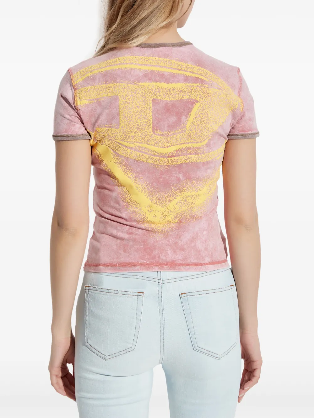 Diesel T-Uncutie T-shirt Roze