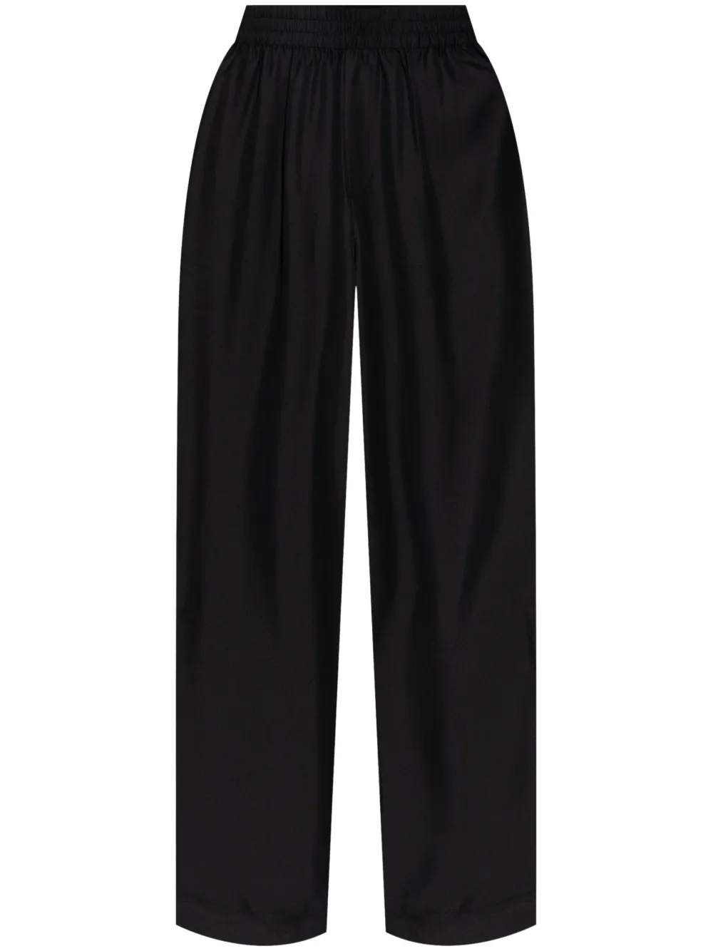 Lisa Yang silk track pants – Black