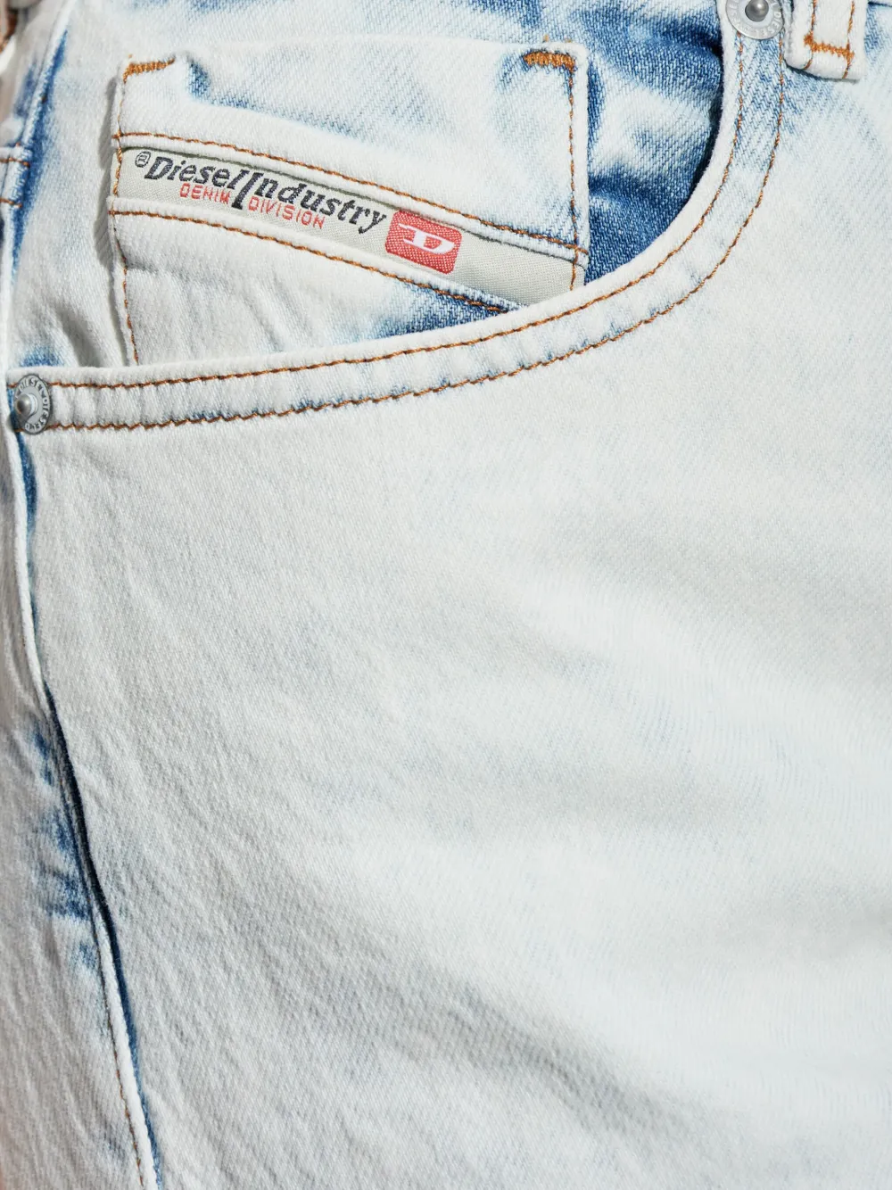 Diesel Flared jeans Blauw