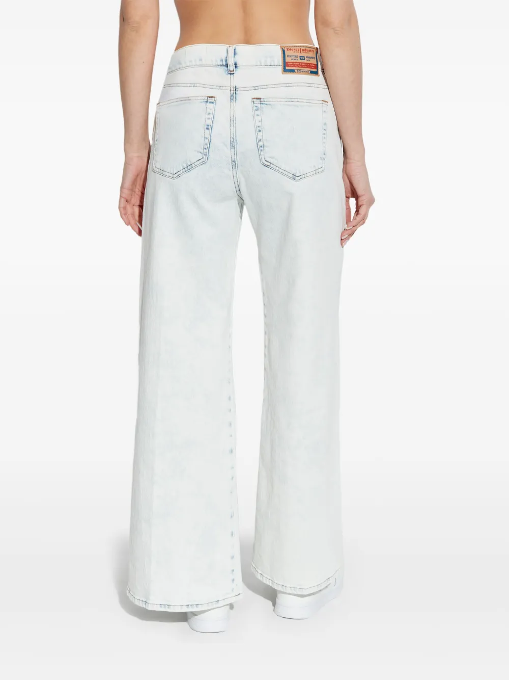 Diesel Flared jeans Blauw