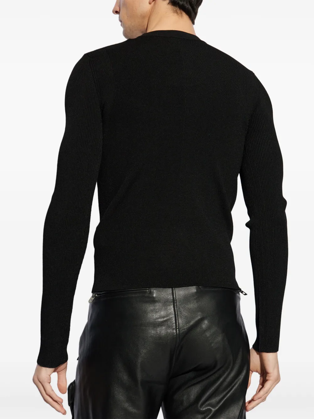 Diesel K-Zackary T-shirt Zwart