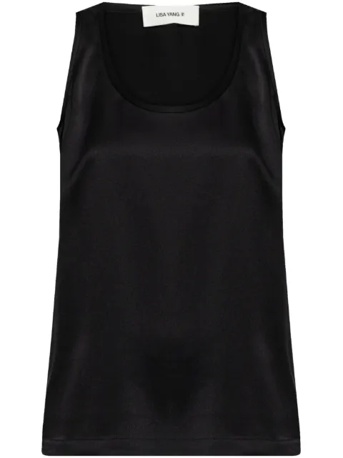 Lisa Yang Trägershirt aus Seide