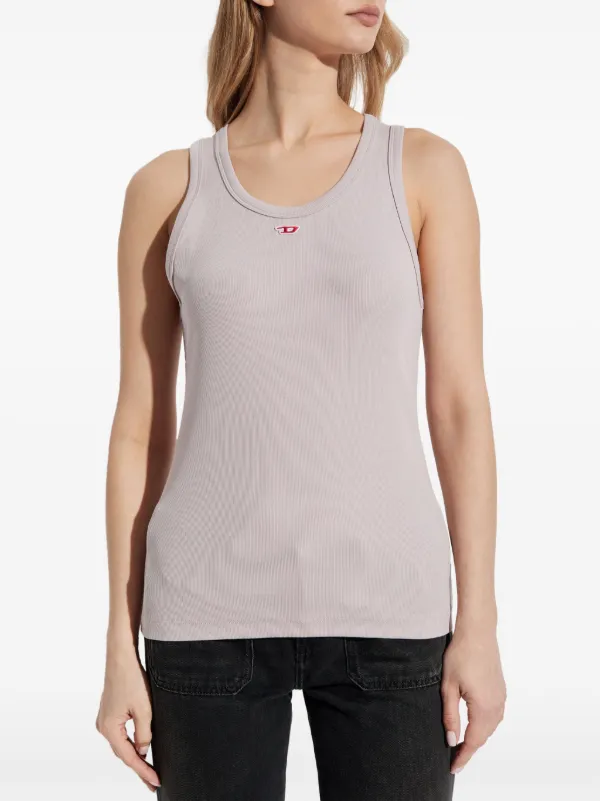 ★DIESEL★T-ANKY-G1 TANK TOP★ T-ANKY-G1 Woman: Tank top with bleeding-effect logo | Diesel