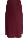 Lisa Yang silk skirt - Red