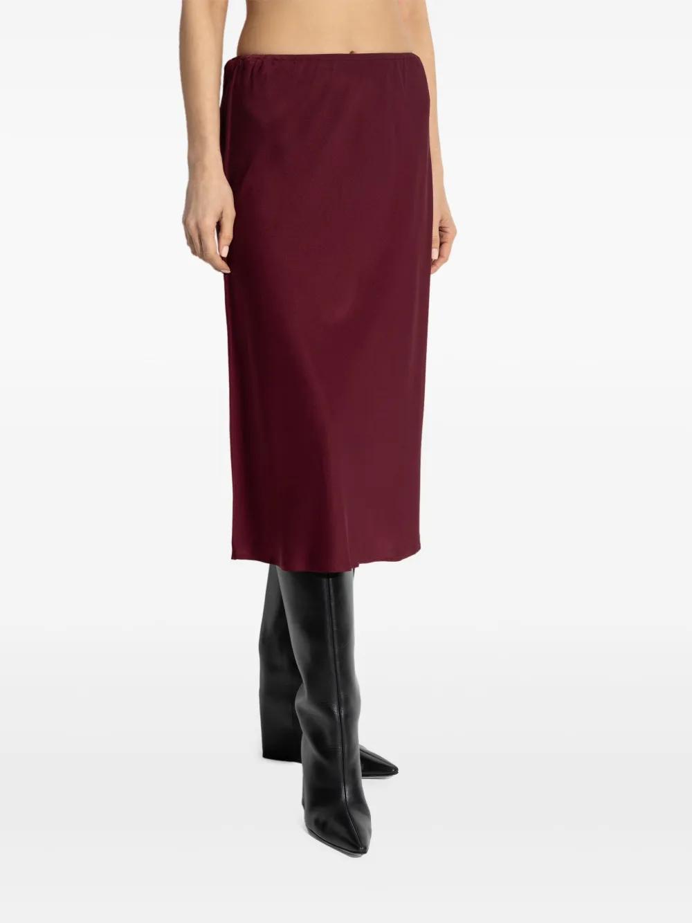 Lisa Yang silk skirt - Rood