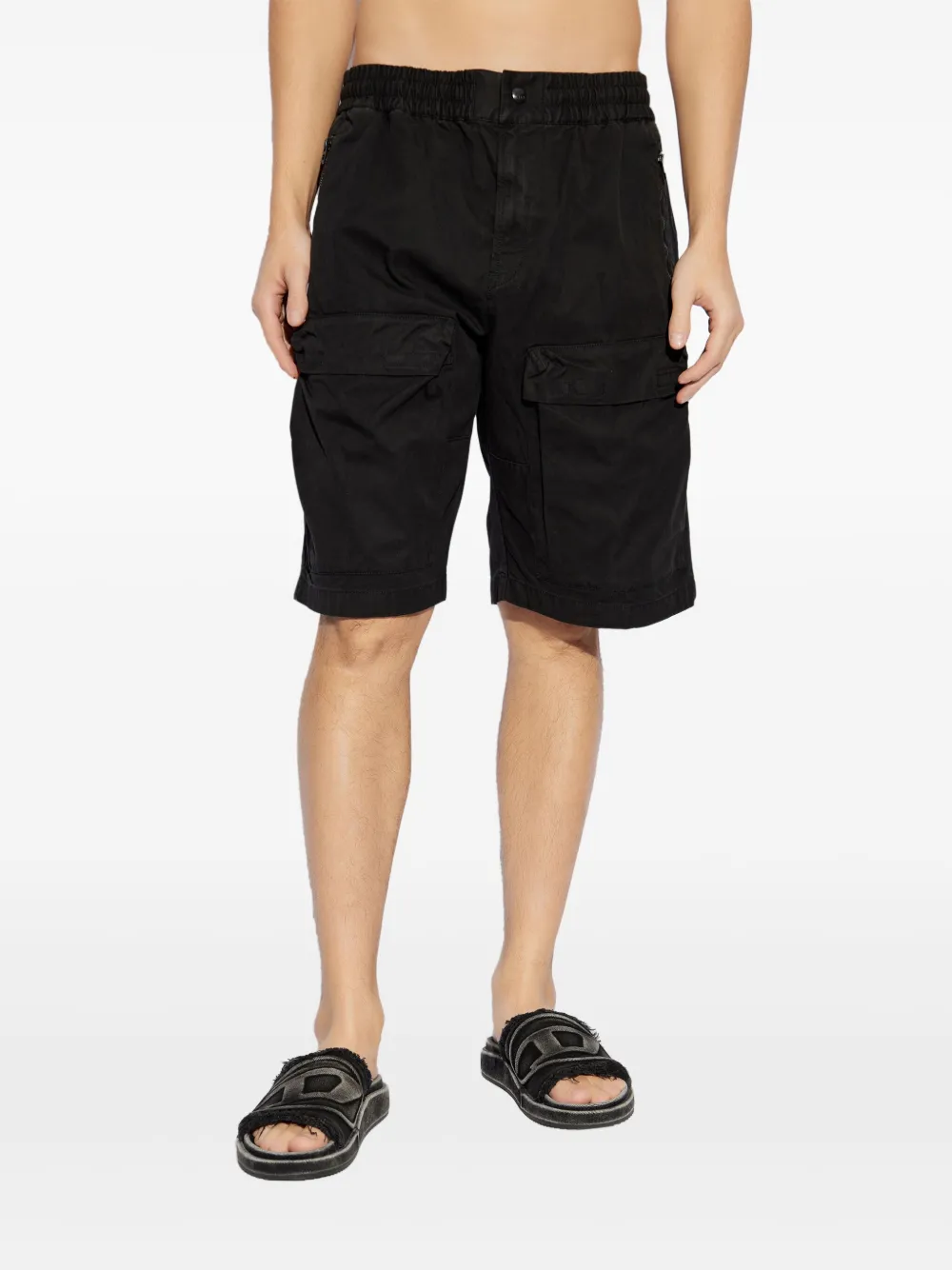 Diesel P-Beeck shorts Zwart