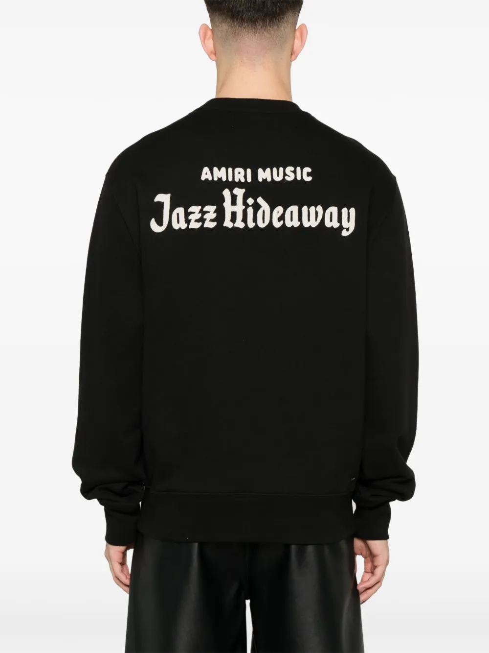 AMIRI Jazz Hideaway スウェットシャツ | ブラック | FARFETCH JP