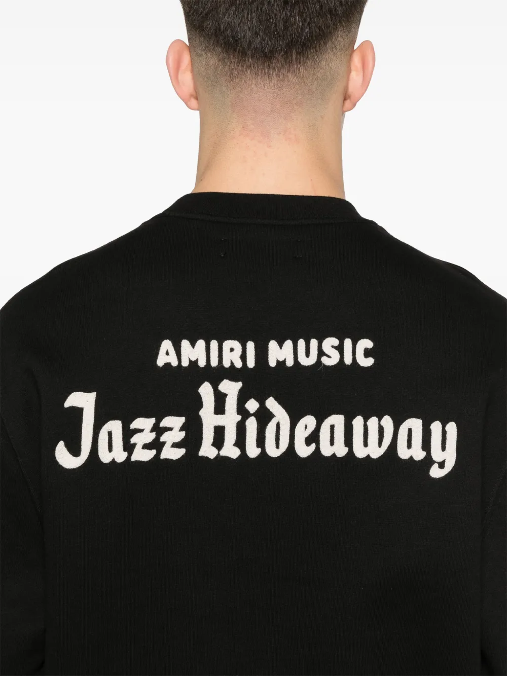 AMIRI Jazz Hideaway sweater Zwart