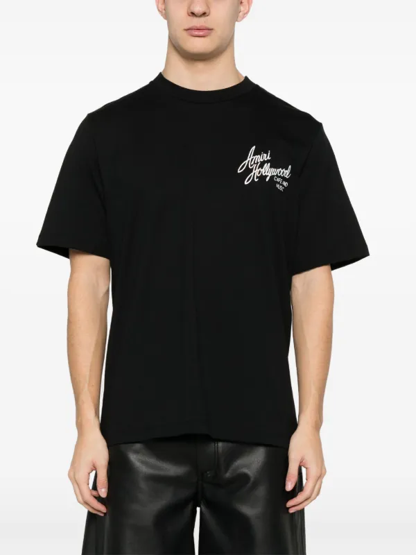 AMIRI Hollywood T-shirt | Black | FARFETCH AMIRI Hollywood T-shirt | Black | FARFETCH