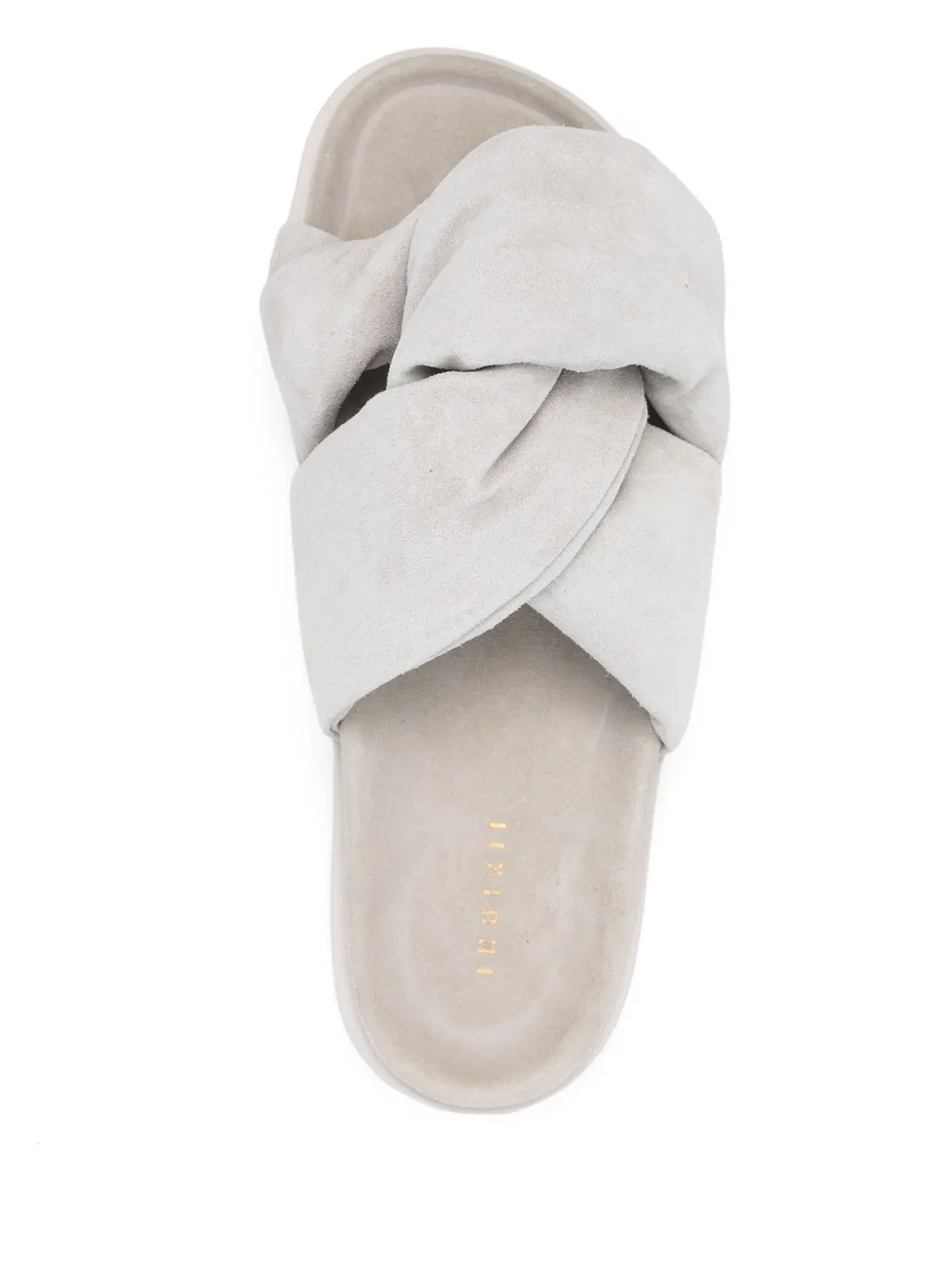 Image 4 of Inuikii Slippers in pelle scamosciata