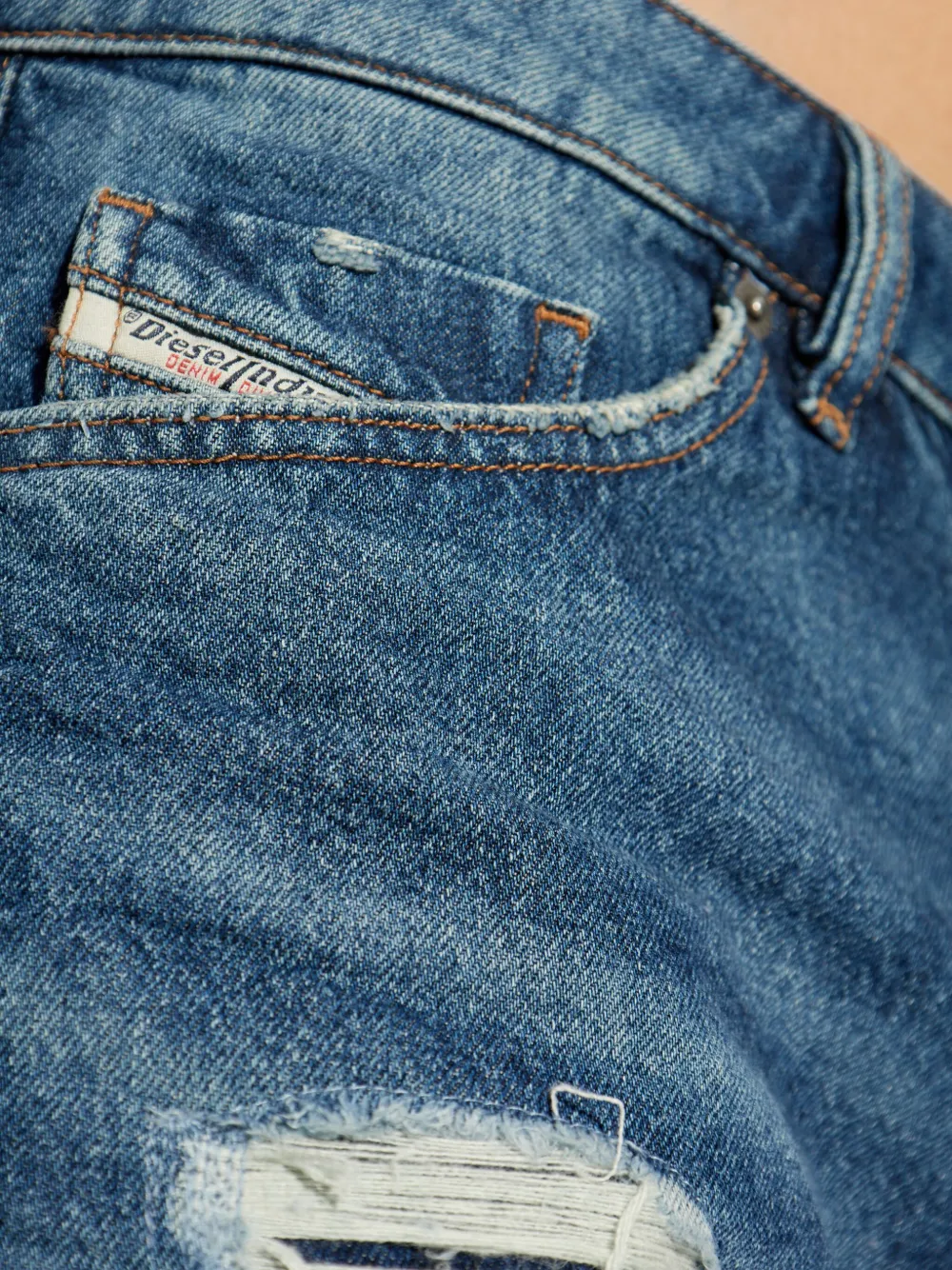 Diesel D-Fin shorts Blauw