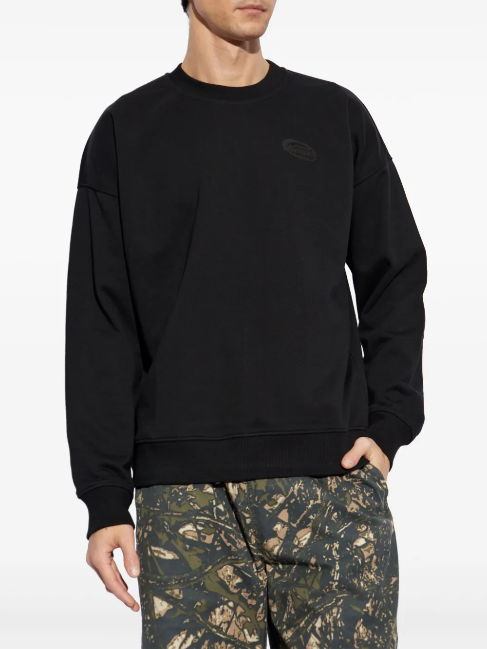 Diesel S-Rob sweater Zwart