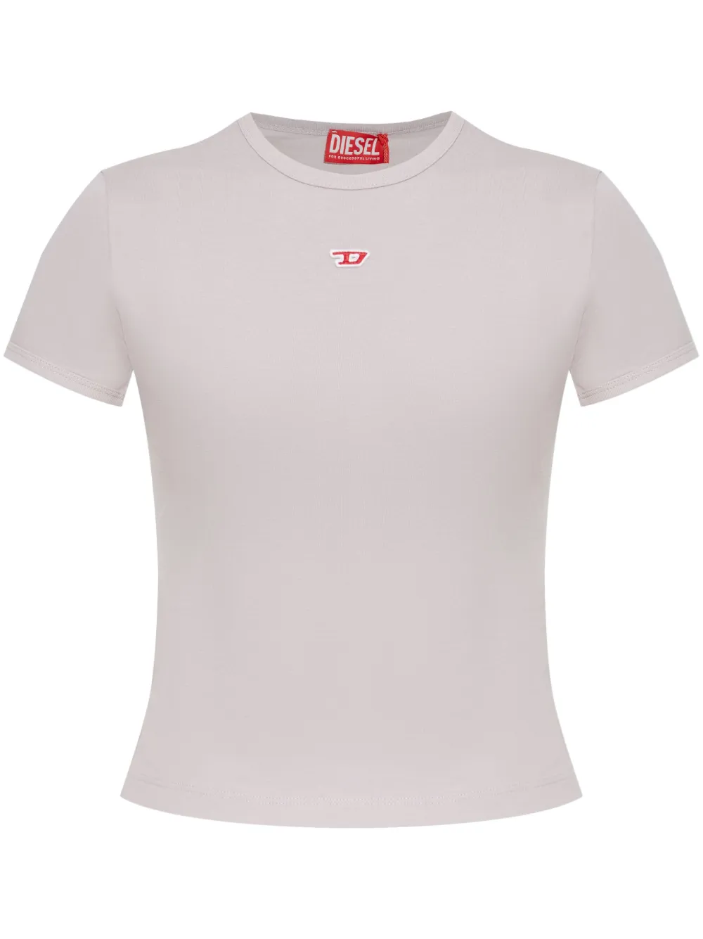 Diesel T-Uncutie-Long-D T-shirt Paars