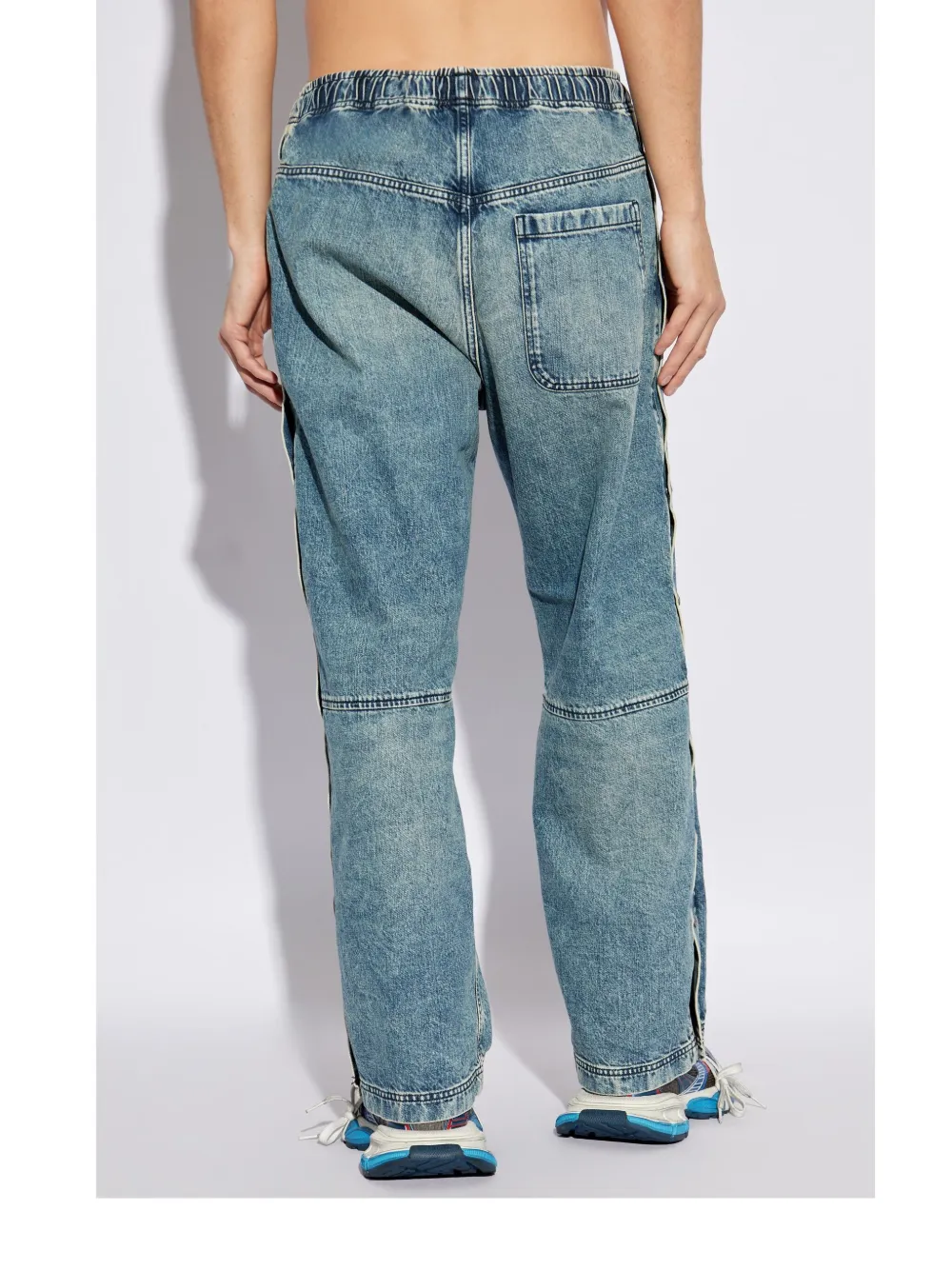 Diesel D-axfor 0abcp jeans Blauw
