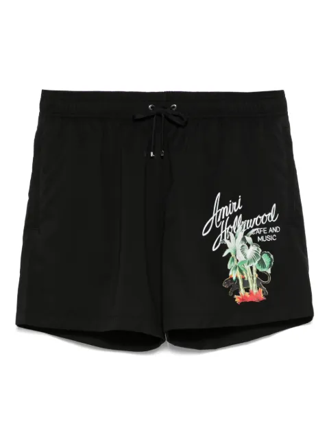 AMIRI shorts de playa Hollywood