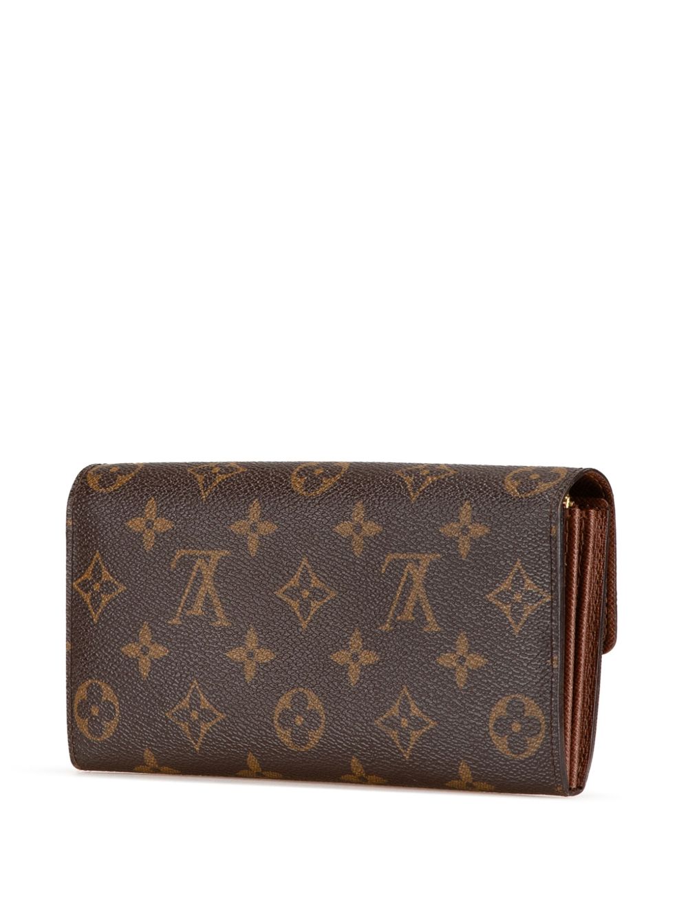 Louis Vuitton Pre-Owned 2008 Monogram Sarah Wallet long wallets - Bruin