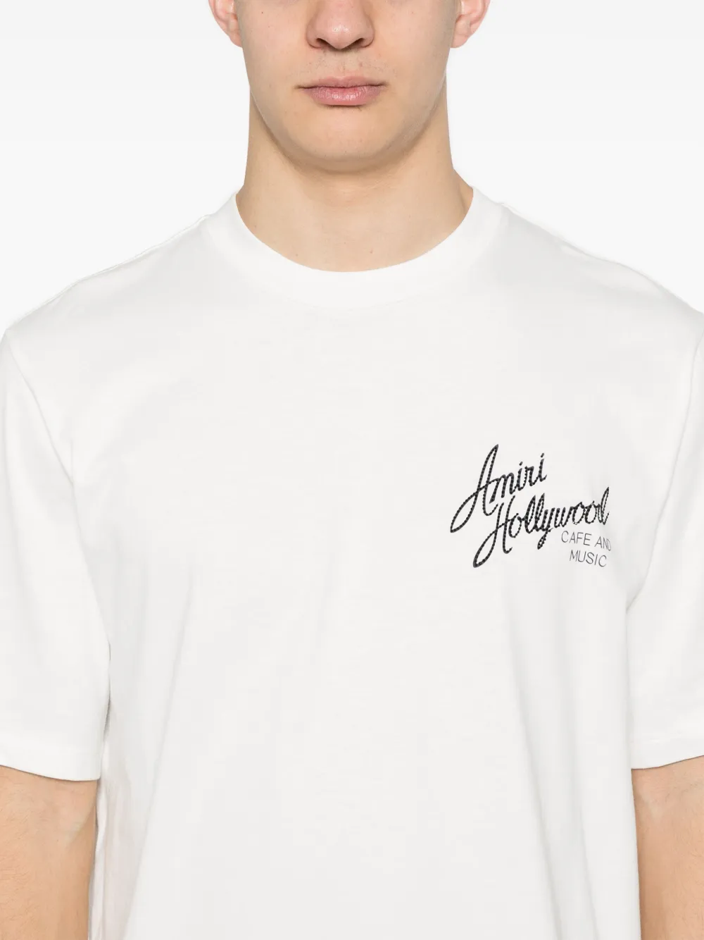 AMIRI Hollywood T-shirt Wit