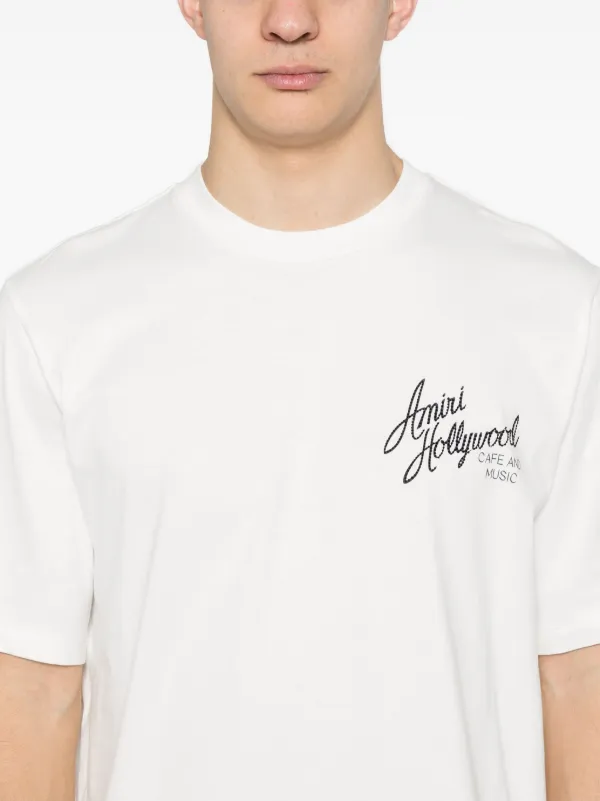 AMIRI Hollywood T-shirt | White | FARFETCH PL