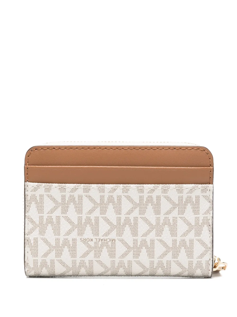 Michael Michael Kors Jet Set logo portemonnee - Beige