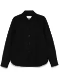 Jil Sander brushed cashmere jacket - Black
