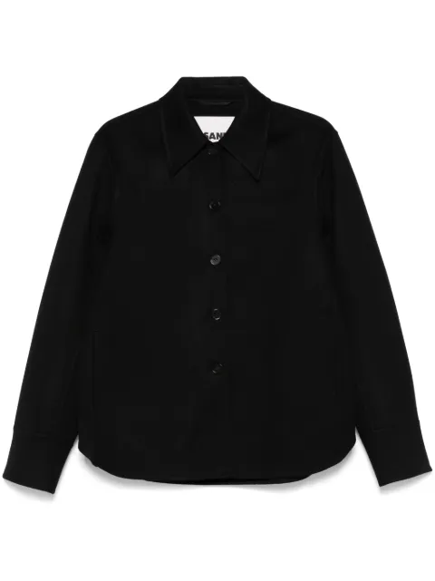 Jil Sander brushed cashmere jacket