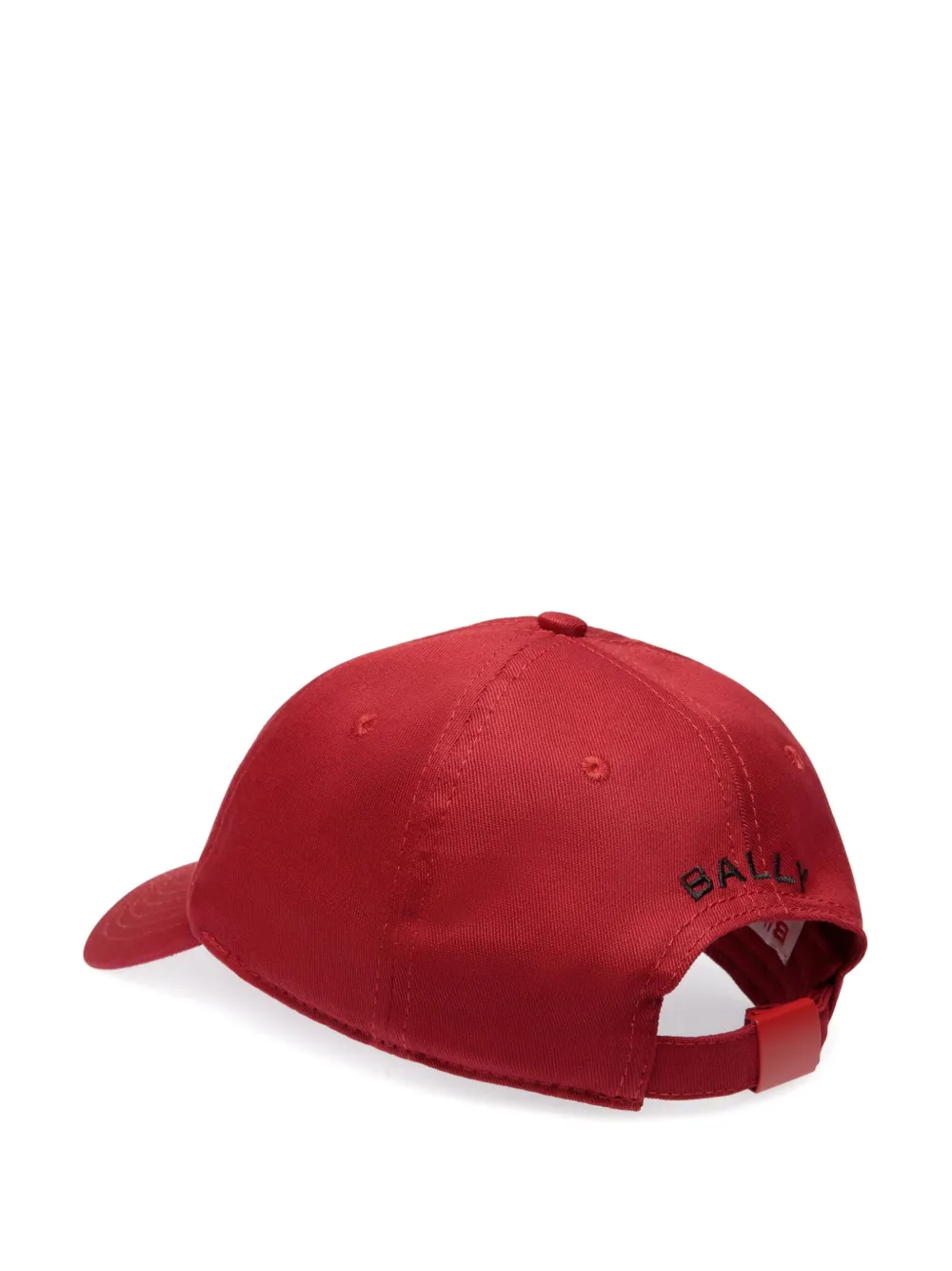 Bally x DJ Leo Mas Muzak-embroidery cap - Rood