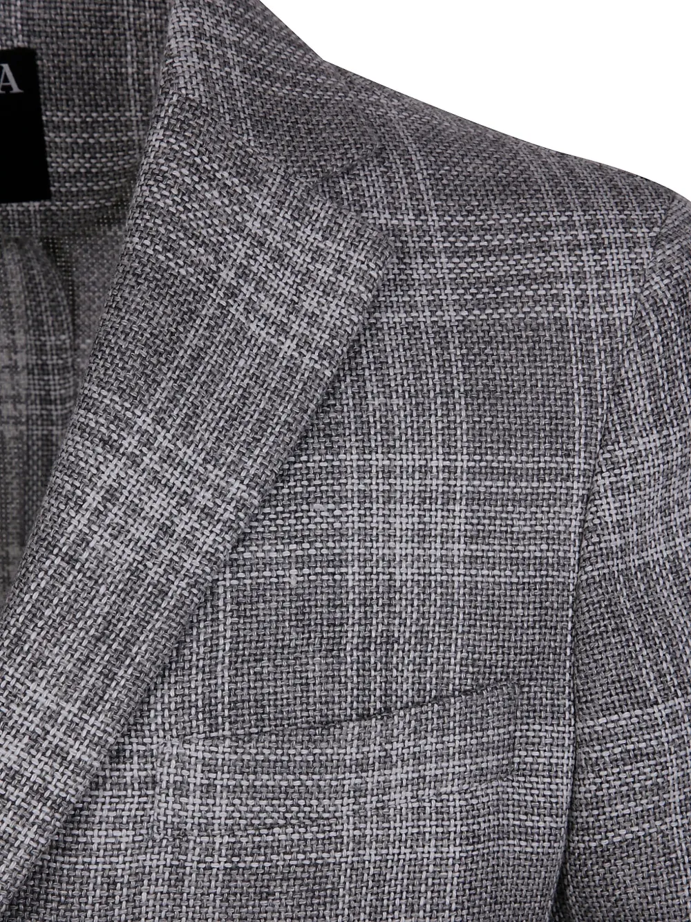 ZEGNA CHECK-PATTERN BLAZER